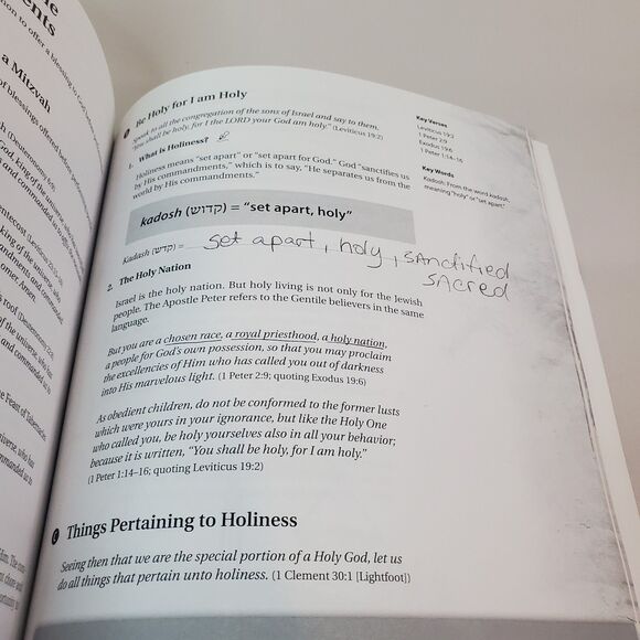 HaYesod The Foundation Student Workbook 9th Ed 2017, Boaz Michael - Ch 8-10 USED - Picture 12 of 13